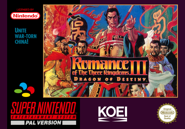 Romance of The Three Kingdoms III (PAL)